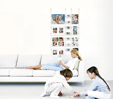 Display It Wanddisplay mit Acryltaschen