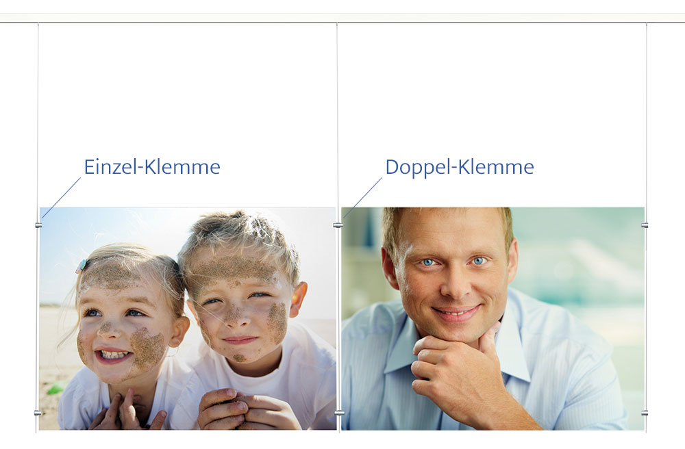 Display It Doppel Klemme, Beispiel Konfiguration